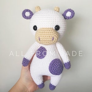 5 CROCHET PATTERNS : The Tall Farm Animals Collection image 3