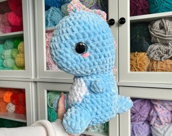 Crochet PLUSHIE: Jumbo Dinosaur