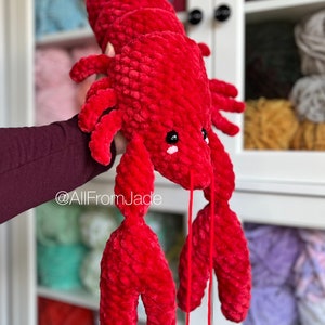 Crochet PATTERN: Larry the Lobster English/French image 3