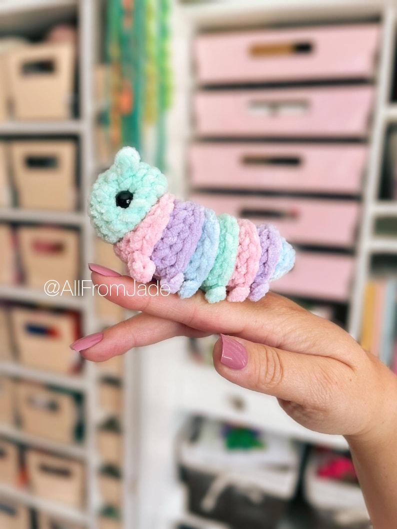Virkmönster: Fidget Buggies-paket (engelska/franska) - Fidget Amigurumi-handledning bild 3