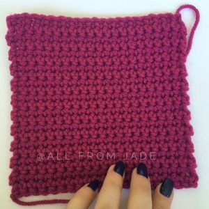 Online CROCHET CLASS : Course 1 for right and left handed in English image 3