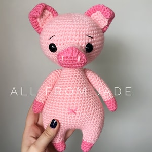 5 CROCHET PATTERNS : The Tall Farm Animals Collection image 5