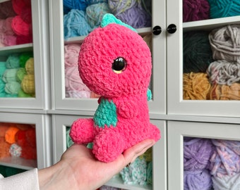 Crochet PLUSHIE: Blanket Dinosaur