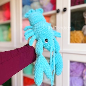Crochet PATTERN: Larry the Lobster English/French image 4