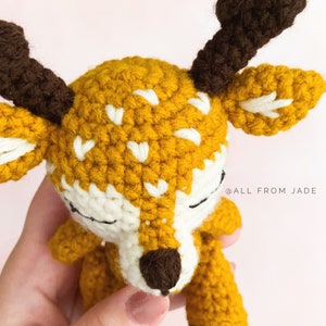 CROCHET PATTERNS : Collection Woodland Animals English and French image 8