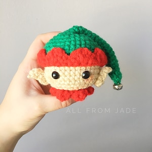 CROCHET PATTERNS : Christmas Elves English and French image 2