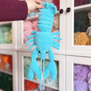 Crochet PATTERN: Larry the Lobster English/French image 5