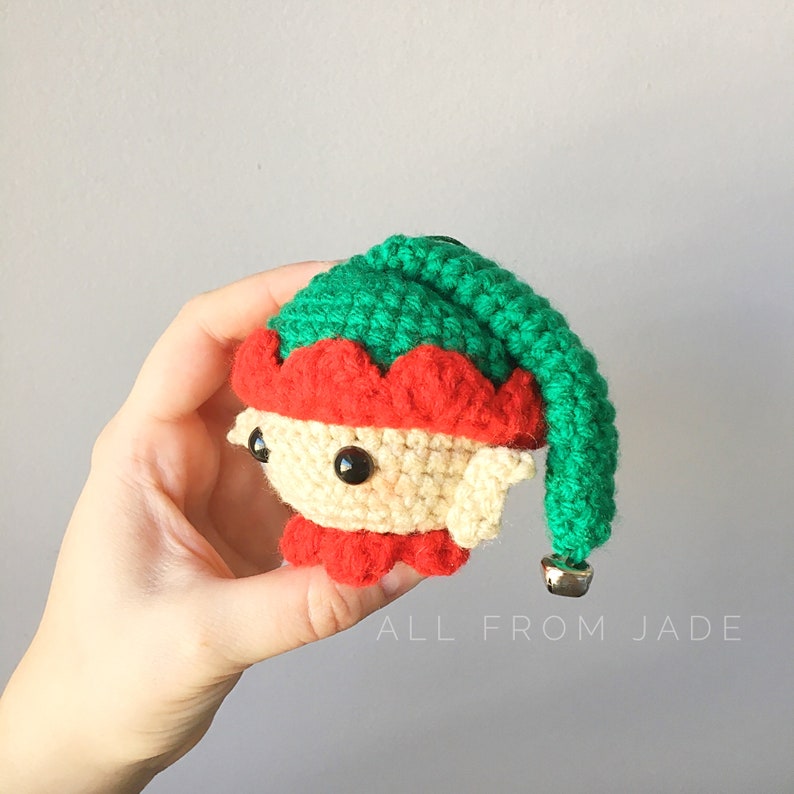 CROCHET PATTERNS : Christmas Elves English and French image 4