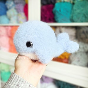 NO-SEW Crochet PATTERNS: Whale Family English/French image 10