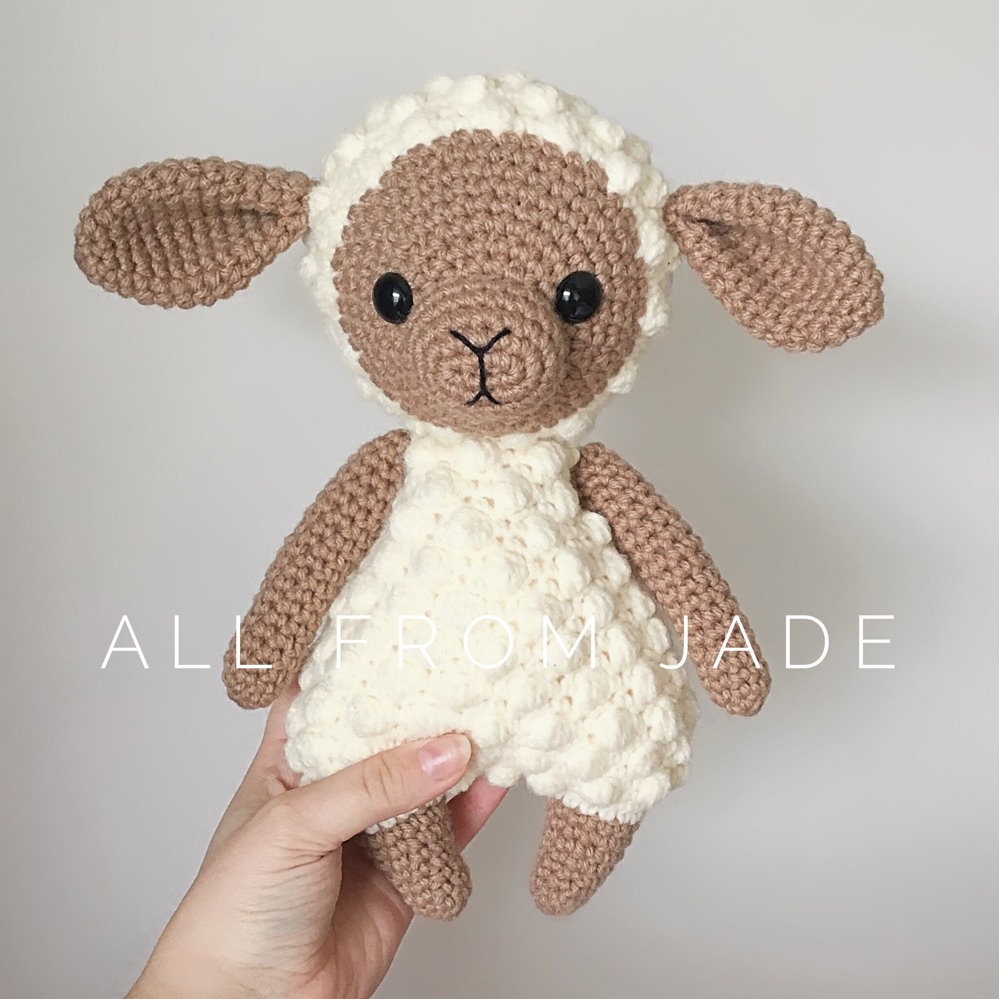 CROCHET PATTERN : Marco the Sheep Available in English and French