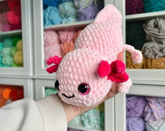 Crochet PLUSHIE: Axolotl