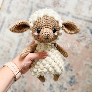 CROCHET PATTERN : Marco the Sheep available in English and French