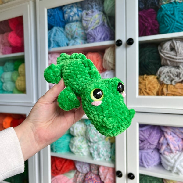 Crochet PLUSHIE: Alligator