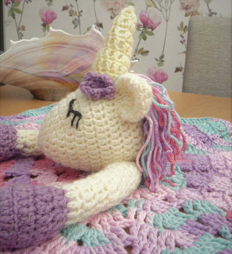 Cute Unicorn Lovely/Blankie/Cuddle Blanket. Pink Coral Etsy