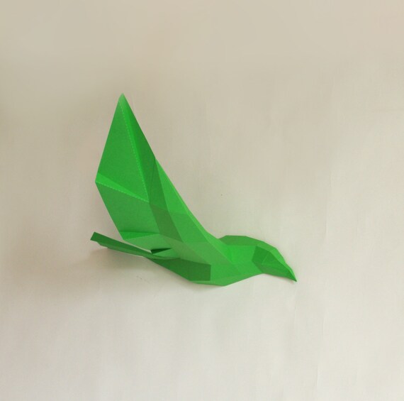 Vol Des Oiseaux Wolf Papier Coupé Ensemble De 5 Oiseaux Beaucoup De Couleurs à Choisir Animation De Sculpture Vivante Mur Création Moderne
