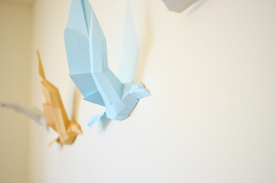 Vol De Gris Oiseaux Caramel Iceberg Gris Rose 5 Oiseaux