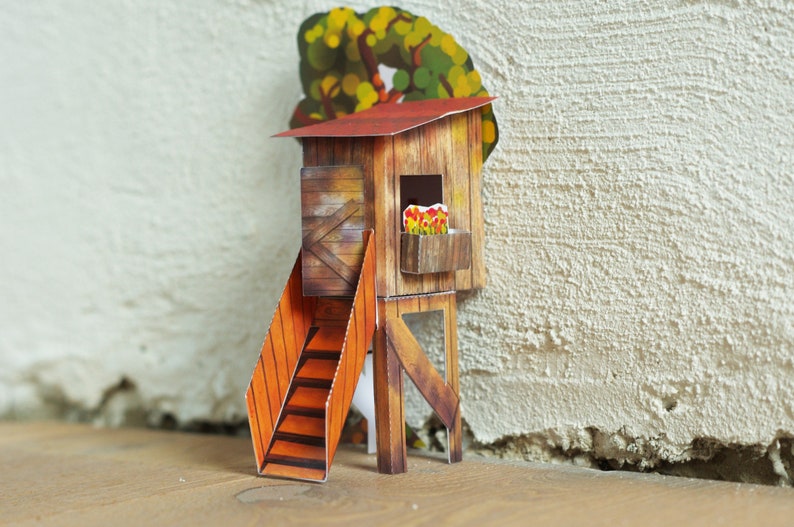 Fairy door papercraft kit image 1