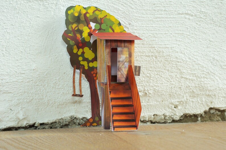 Fairy door papercraft kit image 3