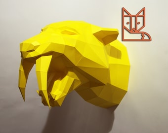 Build your own Sabertooth Tiger Trophy