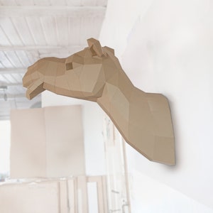 Paperwolf Camel DIY Paper Sculpture image 2