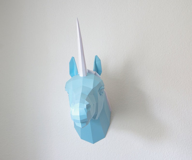 Das Original. Jagd-Trophäe Einhorn, Vorgeschnitten Zeitersparnis Bild 5