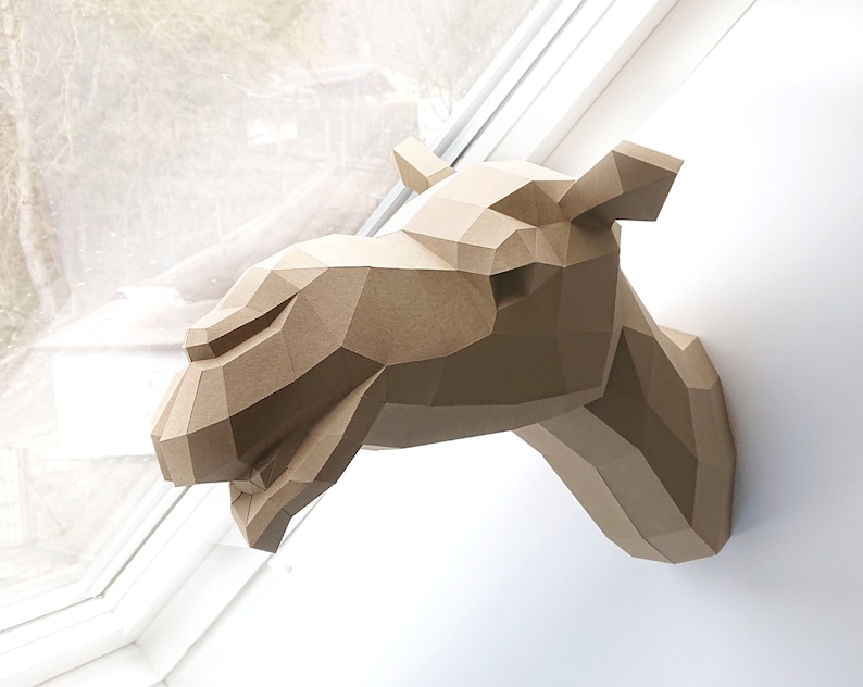 Paperwolf Camel DIY Paper Sculpture image 3