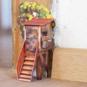 Fairy door papercraft kit image 5