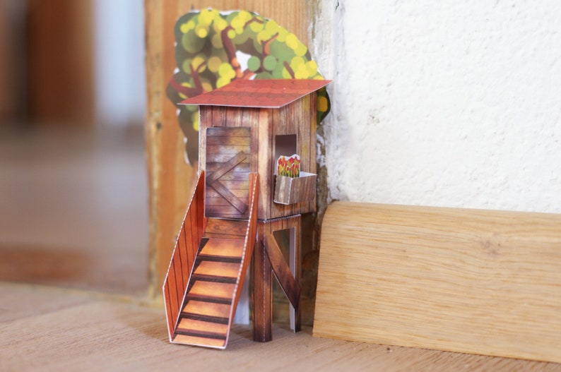 Fairy door papercraft kit image 5