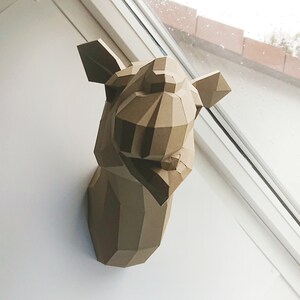 Paperwolf Camel DIY Paper Sculpture image 4