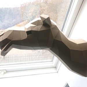 Paperwolf Camel DIY Paper Sculpture image 6