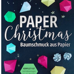 Christmas Book Craft Book Paper Christmas Christmas Decorations made of Paper