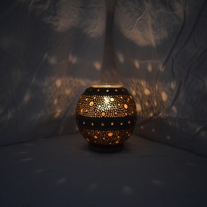 original gourd gourd tealight with glass
