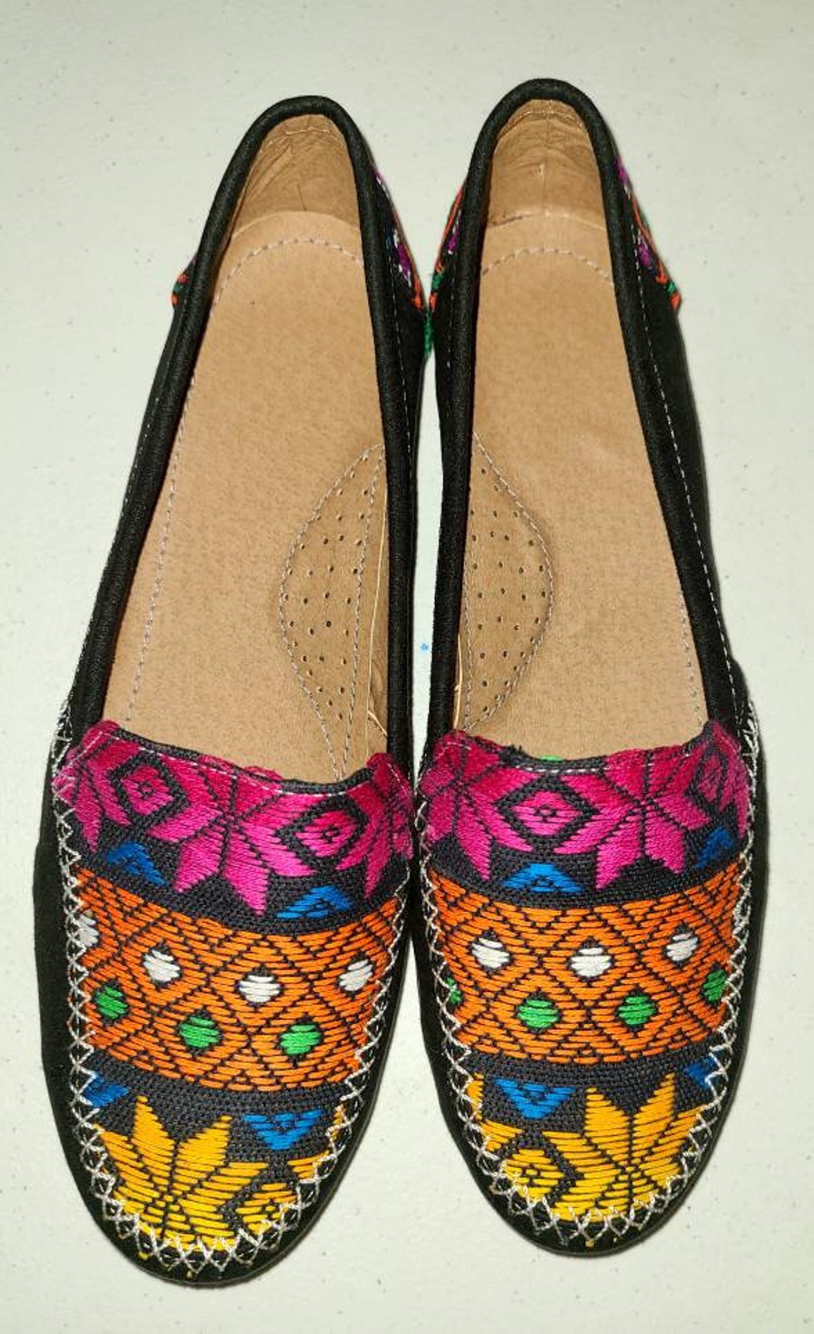 Guatemalan Huipil Women&rsquo;s Loafers / Huipil Shoes / | Etsy