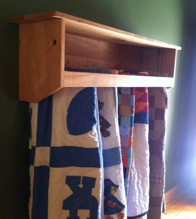 Quilt Rack Quilt Shelf Wood Quilt Racks Quilt Wall Rack