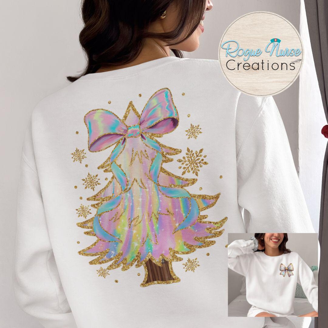 Threaded Pear Grelyra Holiday Christmas Graphic Sweatshirt