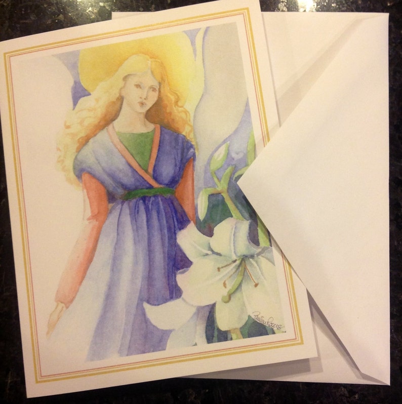 Angel card set of 4