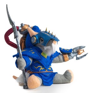 VENTE - IKIT GRIFFE - seigneur skaven - homme-rat en peluche - jouet fait main Grimdark pour les fans de table et de jeux de guerre - cadeau créature fantastique
