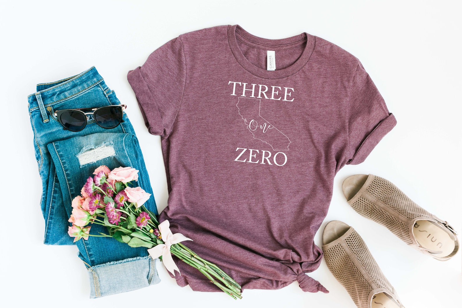 area code tee shirts