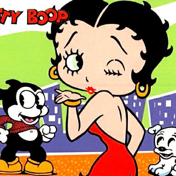 Betty Boop Magnets set of 5 #0006