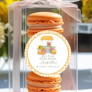 Personalized Bridal Shower Stickers: She&#39;s Off the Market Favor Labels