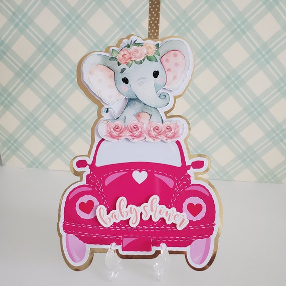 elephant shower decorations