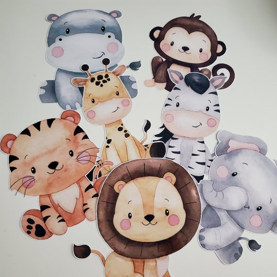 Safari Baby Shower Decoration Jungle Safari Theme Baby Shower Baby Shower Ideas 1st Birthday Safari Theme Baby Shower Decoration By Cutesophia Catch My Party