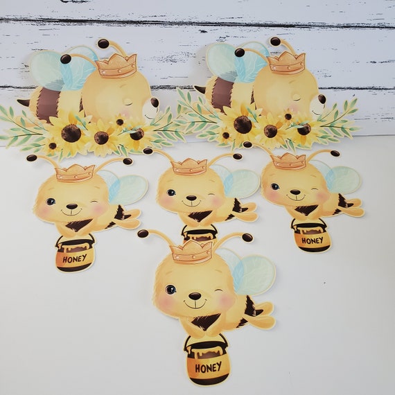 Baby Bee Shower, boy Bee theme baby shower, Yellow party decoration, little bee shower, baby boy shower Il_570xn