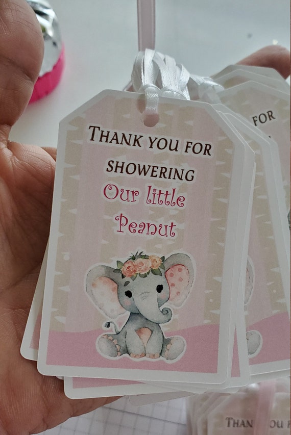 baby elephant favors