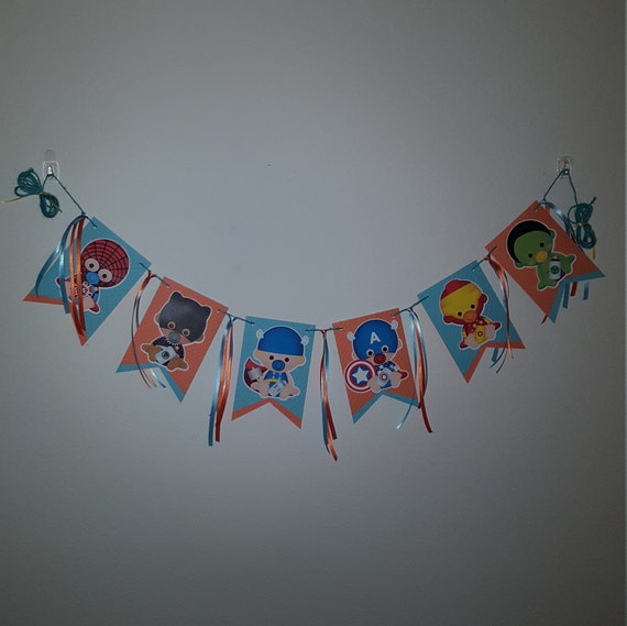 Superheroes baby shower banner, Avengers, Baby Shower Ideas, baby Thor, baby spider man, baby Iron man, Baby Hulk, baby Captain America Il_570xn