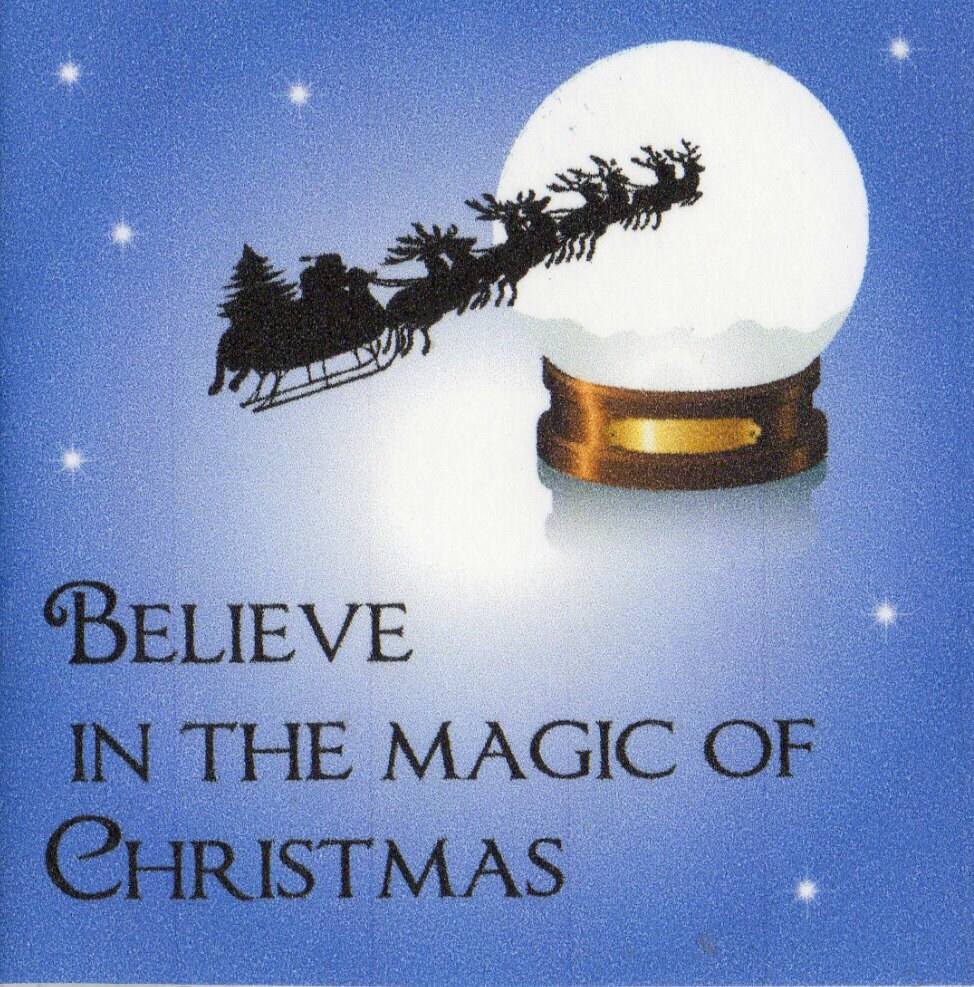 Believe in the Magic of Christmas and Let Our Hearts be full of Thanks Giving 2 Sided Hand Painted Wood Board Skinny Stick Sign Home Decor