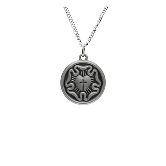 Lutheran rose necklace sale