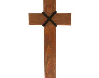 Wood Wall Cross 7 Inches tall
