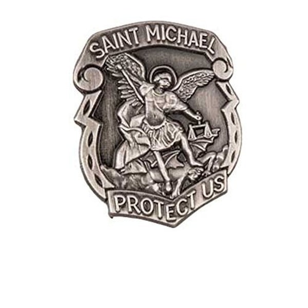 2 St Michael Pins, Cadeaux Officier de Police des Saints Catholiques, Cadeaux Militaires