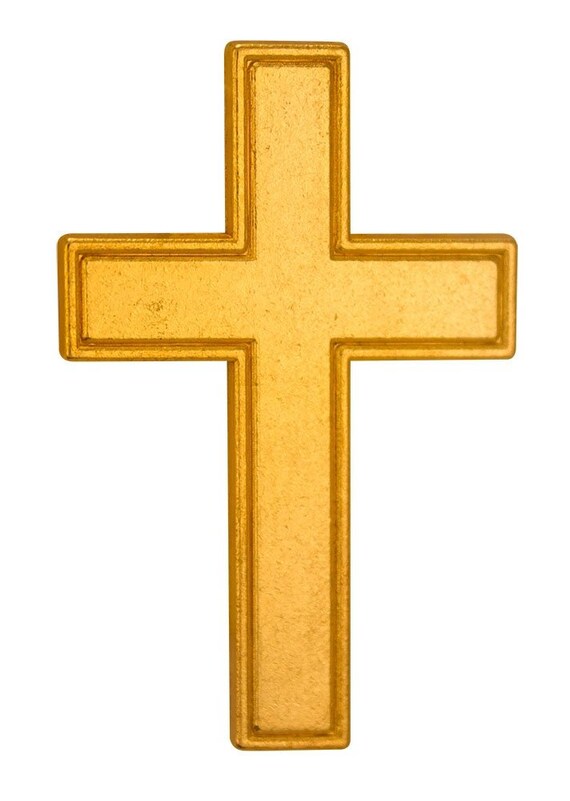 50 Gold Cross in My Pocket Christian Cross Gifts Etsy